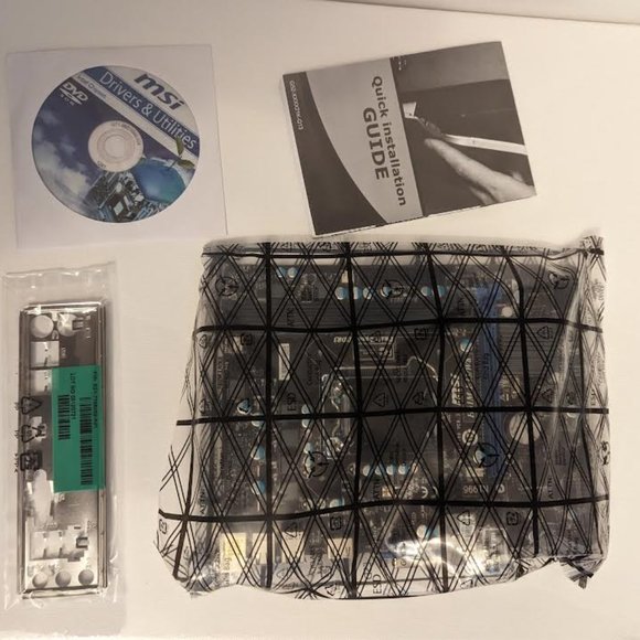 New in box MSI H61M-E33/W8 Motherboard - Picture 6 of 8